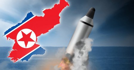 Coreea de Nord a lansat o noua o racheta balistica inspre Marea Japoniei, ca raspuns la manevrele denumite Scutul libertatii