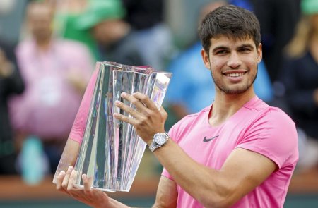 <span style='background:#EDF514'>CARLO</span>s Alcaraz, campion la Indian Wells » A luat locul 1 ATP de la Novak Djokovic: E o nebunie