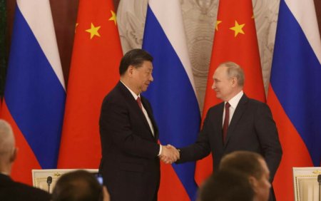 Xi Jinping, catre Vladimir Putin: Ai grija, draga prietene. Urmeaza o <span style='background:#EDF514'>SCHIMBARE</span> care nu s-a intamplat in 100 de ani