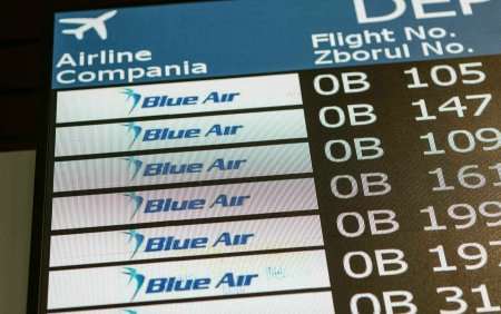 Compania aeriana low-cost Blue Air a intrat in insolventa