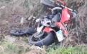 Un tanar motociclist a murit intr-un accident, in Arad. El a fost lovit de o masina | FOTO