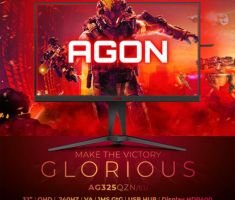 AGON by AOC lanseaza noul monitor pentru gaming de 32, cu 240 Hz, HDR si timp de raspuns GtG de pana la 1 ms