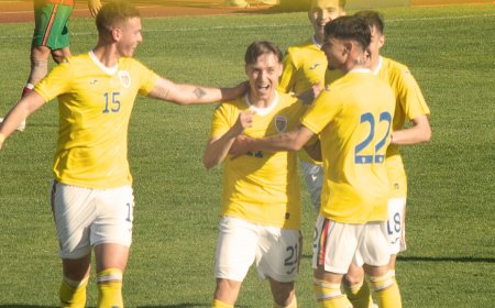 Romania U20, remiza in deplasare cu echipa similara a Portugaliei