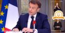Lui Macron i-a disparut ceasul de lux in <span style='background:#EDF514'>TIMPU</span>l interviului TV