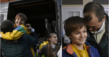 Copii ucraineni eliberati din <span style='background:#EDF514'>TABERELE</span> brutale ale Kremlinului, unde au fost reeducati: ce le-au povestit parintilor