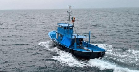 Trei pescadoare depistate la braconat in Marea Neagra. Politia de Frontiera le-a interceptat