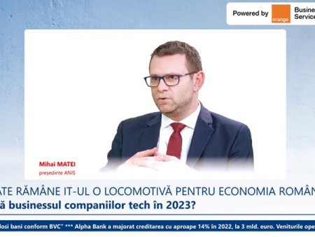 ZF Live. Cum poate ramane IT-ul o locomotiva pentru economia romaneasca? Mihai Matei, presedintele ANIS: IT-ul are nevoie de capital <span style='background:#EDF514'>DE RIS</span>c si de specialisti, ca sa poata pune pe piata inovatii si sa isi continue cresterea