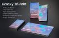 Samsung ar putea pregati un dispozitiv pliabil „Tri-Fold” cu doua balamale