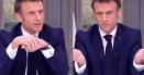 Video / Gestul lui Macron i-a scos din minte pe francezi. Cum a ascuns 80.000 de euro intr-o aparitie TV