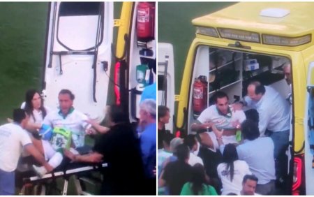 S<span style='background:#EDF514'>PANIA</span>: Un fotbalist al echipei Cordoba a suferit un stop cardiac, apoi si-a revenit si a cerut sa reintre pe teren | VIDEO