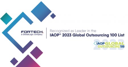 (P) <span style='background:#EDF514'>FORTECH</span>, a GlobalLogic company Featured as Leader in the IAOPÂ® 2023 Global Outsourcing 100 List