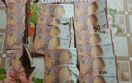 Bani <span style='background:#EDF514'>FALS</span>i pusi in circulatie in Bucuresti si mai multe judete din tara. Au fost ridicati aproximativ 155.000 de euro