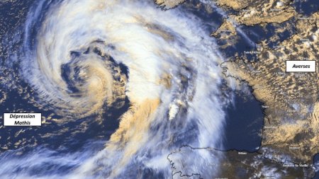 Furtuna Mathis loveste Europa, maine! Ce fenomene meteo extreme sunt asteptate