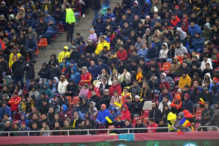 Cate invitatii a dat FRF la meciul Romania - Belarus, urmarit aproape 28.000 de fani