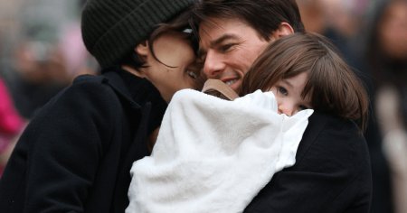 E varianta feminina a lui Tom Cruise: cum arata la 17 ani fiica actorului FOTO