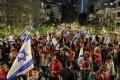 Noi proteste masive in Israel fata de reforma justitiei. Zeci de mii de oameni in strada, in ciuda amanarii anuntate de Benjamin Netanyahu