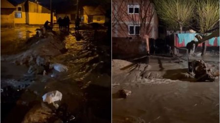 Vremea a facut prapad in Caras-Severin, zeci de case sunt inundate. Judetul este sub amenintarea codului portocaliu de inundatii
