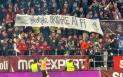 Fanii Rapidului, un nou derapaj » Mesajul obscen afisat in meciul cu Farul