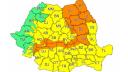 Vortex polar peste Romania! ANM a actualizat avertizarile meteo Cod portocaliu si <span style='background:#EDF514'>COD GALBEN DE NINSORI</span> si viscol