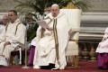 Papa Francisc a prezidat Liturghia Crismala din Joia Mare