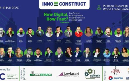 (P) Cea mai importanta conferinta din Romania despre digitalizare si inovare in sectorul de constructii - INNOCONSTRUCT 2023