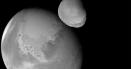 Fata ascunsa a lunii martiene Deimos. Satelitul misterios, fotografiat in culori FOTO