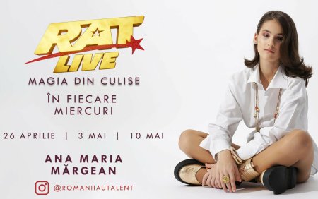 Ana Maria <span style='background:#EDF514'>MARGE</span>an aduce Magia din culise pe conturile de social media Romanii au talent