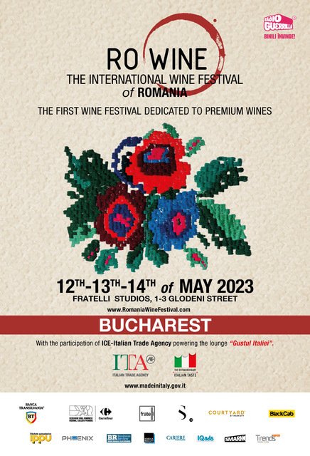 RO-WINE Editia de Primavara a celui mai asteptat festival dedicat vinurilor premium si superpremium din Romania 12-13-14 Mai, <span style='background:#EDF514'>FRATELLI</span> Bucuresti
