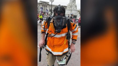 Un pompier din South Yorkshire a stabilit un record mondial la Maratonul de la Londra