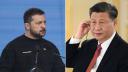 Washingtonul si Moscova reactioneaza la <span style='background:#EDF514'>CONVORBIREA TELEFONICA</span> dintre Xi Jinping si Volodimir Zelenski