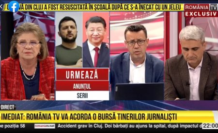 Hotnews: Gest greu de calificat – Romania TV anunta ca va acorda o bursa cu numele Iuliei Marin tinerilor jurnalisti