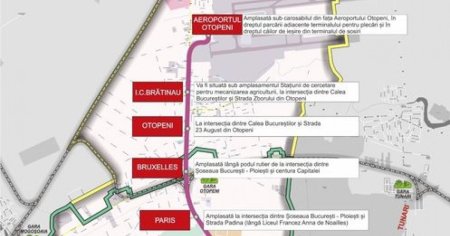 Magistrala 6 de metrou, 1 Mai - Otopeni, ar putea fi pusa in functiune in 2027. Cum se lauda autoritatile
