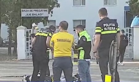 Masina patronului CSU Craiova, implicata intr-un grav accident