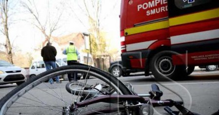 Neamt: Doi minori care mergeau pe aceeasi bicicleta au fost accidentati de un sofer din Iasi