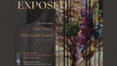 EXPOSED, un dialog artistic intre  Dan Voinea si Paul Joseph <span style='background:#EDF514'>VOGEL</span>er, la ICR New York