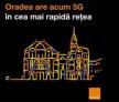Orange continua extinderea retelei sale la nivel national si adauga Oradea pe harta oraselor 5G