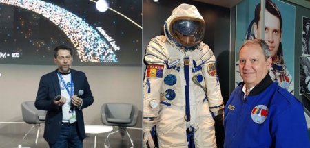 Cosmonautul Dumitru Punariu si un expert ESA le-a explicat elevilor bucuresteni cum aparam Terra de <span style='background:#EDF514'>ASTEROIZI</span>