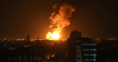 Israelul loveste obiective in Gaza, in timp ce militantii palestinieni trag rachete <span style='background:#EDF514'>PESTE GRANITA</span>