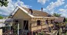 Casa afectata de incendiu, reparata in timp record cu ajutorul voluntarilor