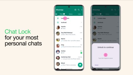 WhatsApp demonstreaza Chat Lock, functia care-ti permite sa ascunzi chat-urile cele mai importante