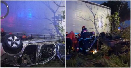 <span style='background:#EDF514'>ACCIDENT GRAV IN MEHEDINTI</span>. Trei tineri au murit dupa ce masina in care se aflau s-a izbit de un TIR