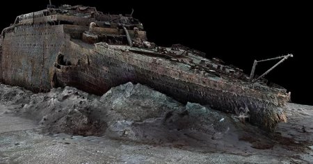 Epava Titanicului, asa cum nu a mai fost vazuta pana acum. Imaginile 3D care au impresionat analistii