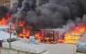Incendiu violent la platforma chimica <span style='background:#EDF514'>SAVINESTI</span>. Flacari uriase au distrus un depozit