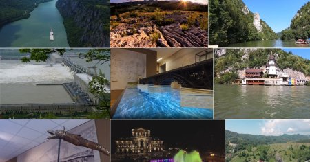 Turism in Tinutul lui Dumnezeu: Cazanele Dunarii, Chipul lui Decebal si minunile din Ponoarele FOTO VIDEO