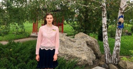 Evelina Gudan, castigatoarea Olimpiadei de limba romana din Ucraina, despre scoala pe timp de razboi: Avem subsol unde ne ducem cand suna alarma