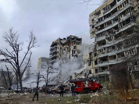 Atac cu drone si rachete in Dnipro. Mai multi oameni au fost raniti