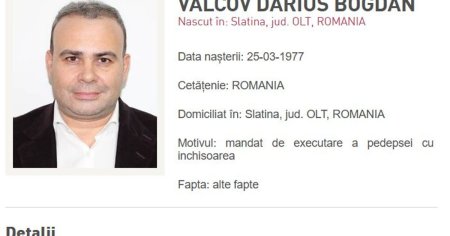 Fostul ministru de Finante, Darius Valcov, s-a predat in Italia. El are de executat in tara o condamnare de 6 ani pentru trafic de influenta si spalare de bani