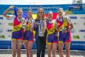 4 medalii de aur si una de argint pentru Romania, la Europenele de canotaj din Slovenia, inainte de cursa-regina a fetelor, de la 8+1