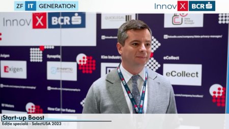 VIDEO. Acceleratorul InnovX-BCR la SelectUSA 2023. Ionut Stanimir, director, marketing si comunicare, BCR: SUA este centrul global pentru start-up-uri si pentru investitii in start-up-uri si un partener comercial foarte important pentru Romania