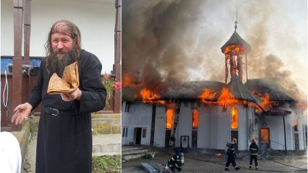Minune la manastirea mistuita de flacari din Suceava: moastele Sfantului Ioan cel Nou au ramas intacte